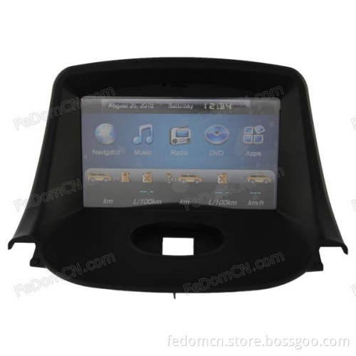Radio DVD GPS Navigation Stereo Autoradio Headunit for Peugeot 206 (C7086P2)